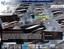 Tablet Screenshot of crowntech.com